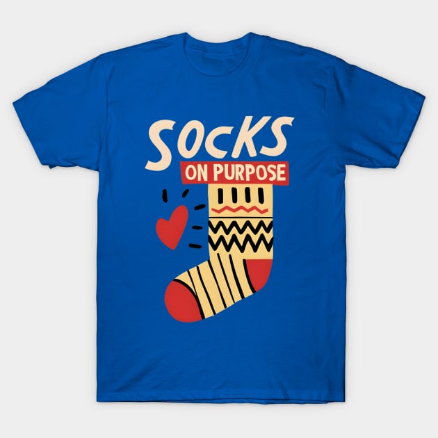 Socks T-Shirt by NomiCrafts